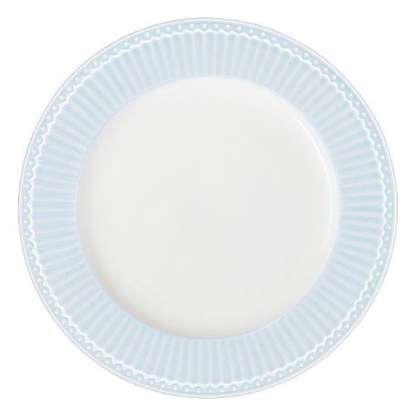 GreenGate, middagstallerken Alice pale blue