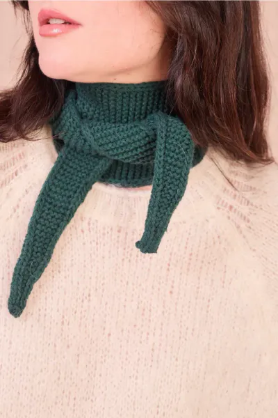 Calie Paris, Sophie skjerf , dark green